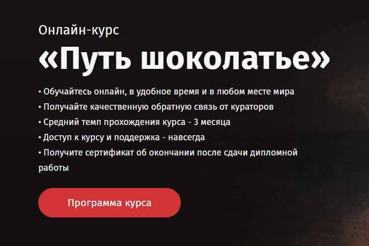 Скачать курс «[Кондитерка] Онлайн курс «Путь Шоколатье» [Egor.Team]» — слив курса