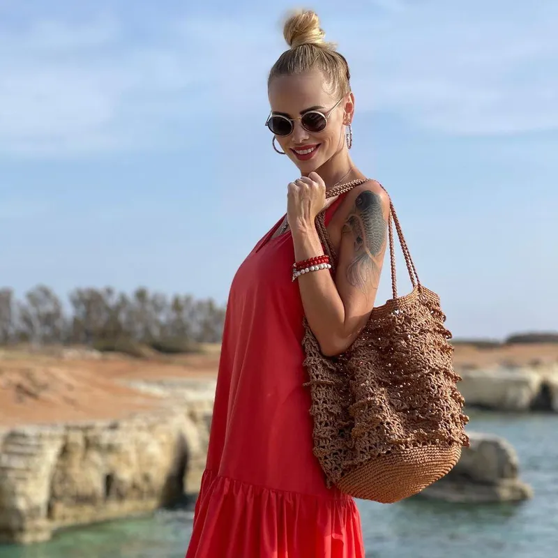 Скачать курс «Сумка из рафии Lace_bag (blackmoor.knitting)» — слив курса