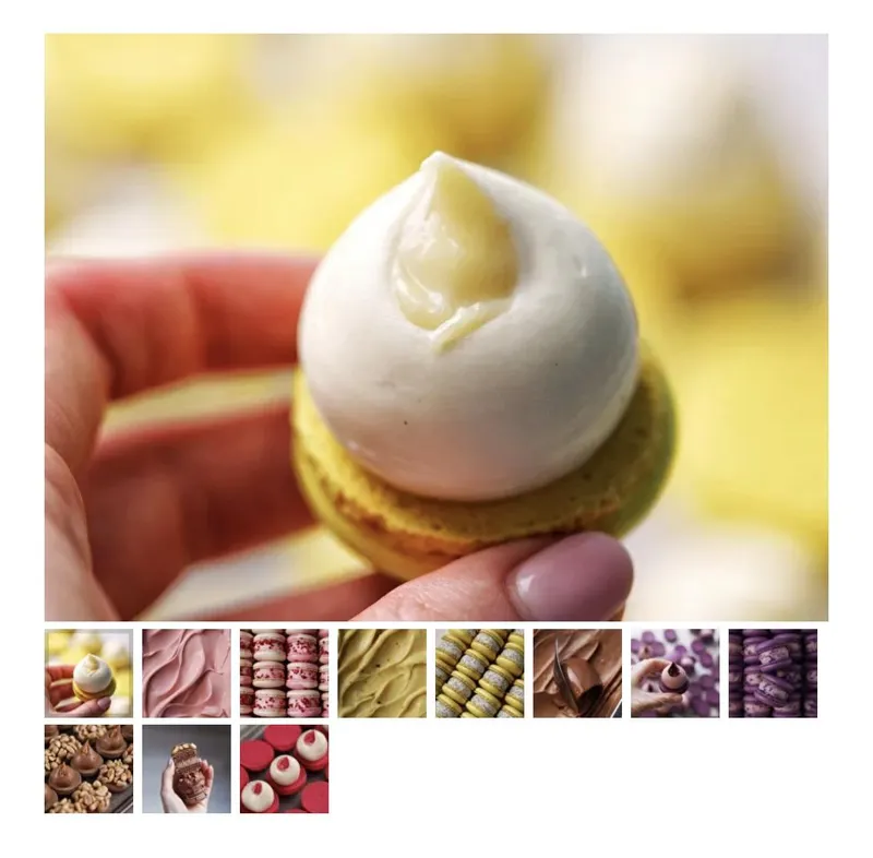 Скачать курс «[ex_pastry_cook] База взбитых ганашей: 30 авторских начинок для макарон (Александра Шинкаренко)» — слив курса