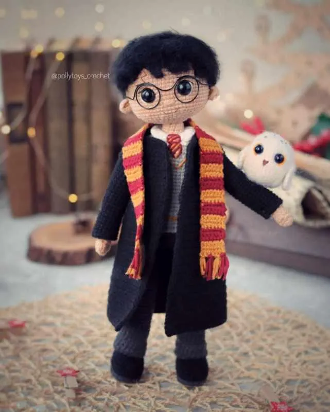Скачать курс «Гарри Поттер и сова Букля (pollytoys_crochet)» — слив курса