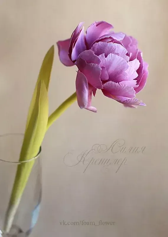 Скачать курс «Цветы из фоамирана (Лилия Кренцлер)» — слив курса