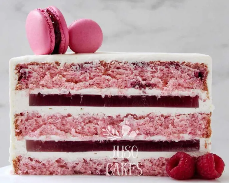 Скачать курс «Торт «Малиновое шампанское». Рецепт и Техника (Juso Cakes)» — слив курса