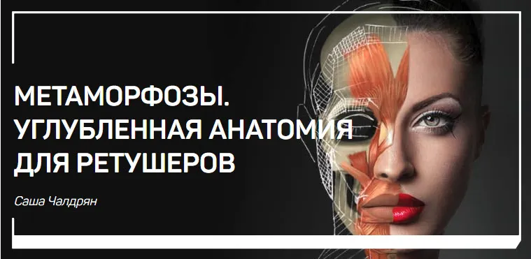 Скачать курс «[liveclasses] Метаморфозы. Углубленная анатомия для ретушеров (Саша Чалдрян)» — слив курса