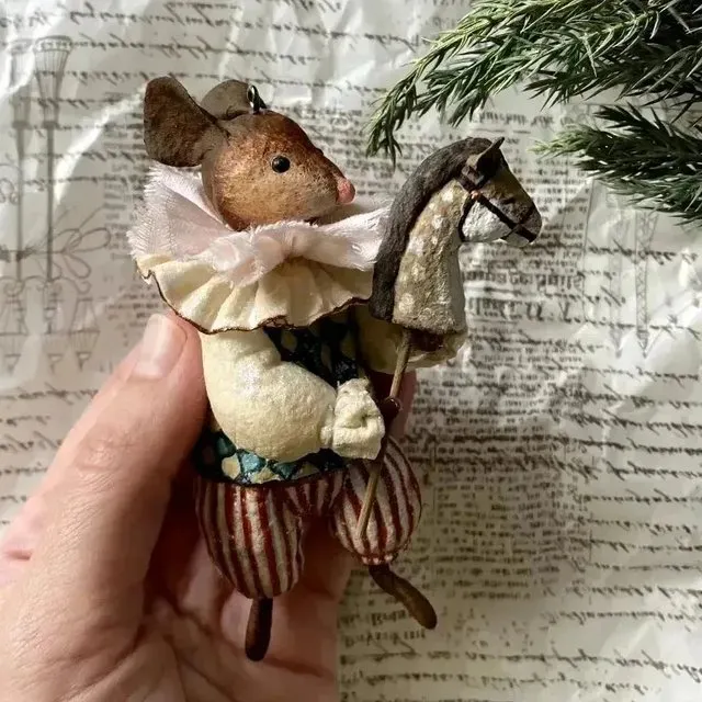 Скачать курс «Ватная игрушка Мышка (cotton_toys_st)» — слив курса