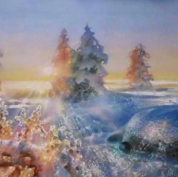 Скачать курс «[Грандъ Живопись] Морозное утро (Александр Маранов)» — слив курса