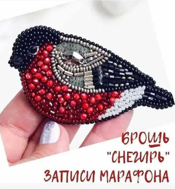 Скачать курс «Брошь Снегирь (Елена Белозёрова)» — слив курса