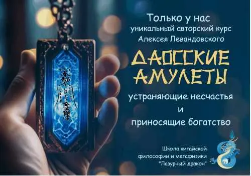 Скачать курс «Даосские амулеты часть 2 (Алексей Левандовский)» — слив курса