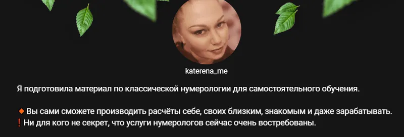Скачать курс «Классическая нумерология для самостоятельного обучения (katerena_me)» — слив курса
