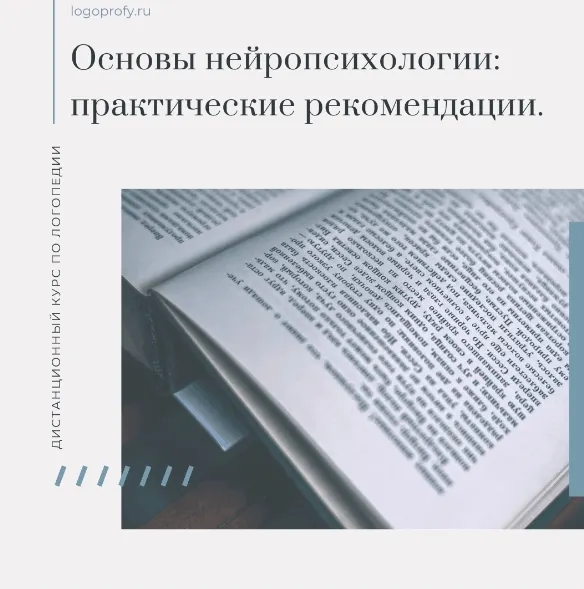 Скачать курс «Основы нейропсихологии: практические рекомендации [logoprofy]» — слив курса