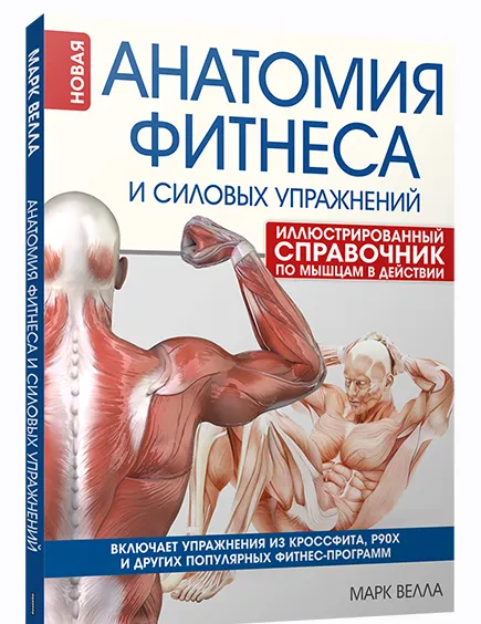 Скачать курс «Анатомия фитнеса и силовых упражнений: иллюстрированный справочник по мышцам в действии (Марк Велла)» — слив курса