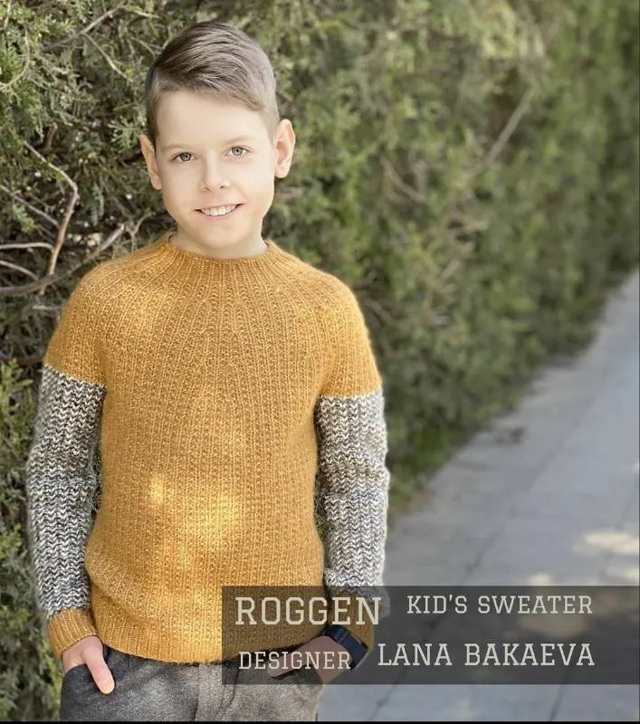 Скачать курс «[Вязание] Свитер «Roggen kids» (Лана Бакаева, lana_bakaeva)» — слив курса