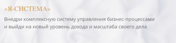 Скачать курс «Я - система (Анастасия Лобанова)» — слив курса