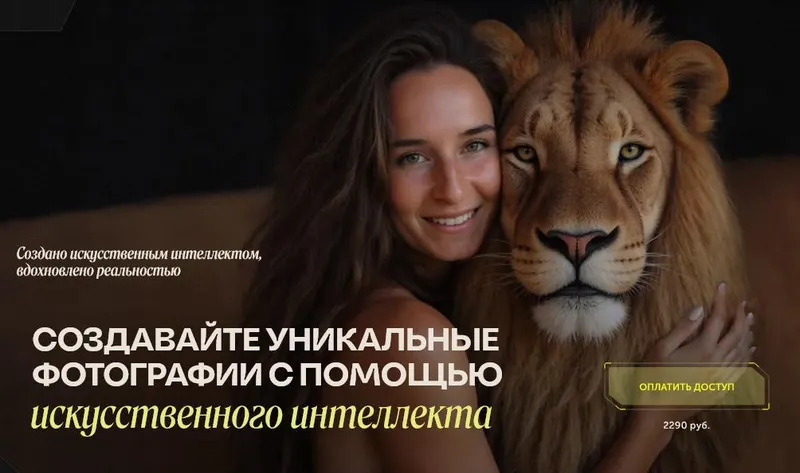 Скачать курс «Создавайте уникальные фотографии с помощью искусственного интеллекта (Анастасия Мизгир)» — слив курса