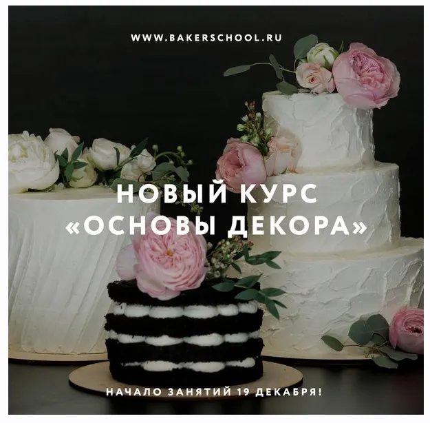 Скачать курс «[Bakerschool] Основы декора» — слив курса