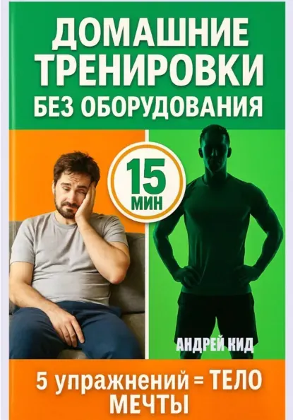 Скачать курс «Домашние тренировки: 5 упражнений, которые заменят спортзал навсегда (Андрей Кид)» — слив курса