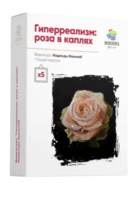 Скачать курс «Гиперреализм. Роза в каплях (Надежда Ильина)» — слив курса