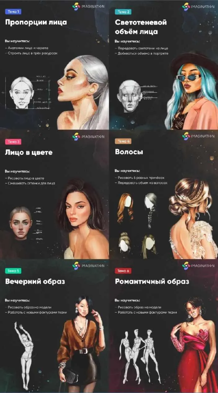 Скачать курс «[Imagination] Fashion Иллюстрация Pro 2022г. Акварельный курс (Ирина Пирогова)» — слив курса