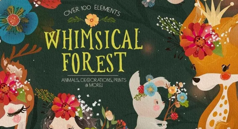 Скачать курс «[creativemarket] Whimsical Forest (Анна Бабич)» — слив курса