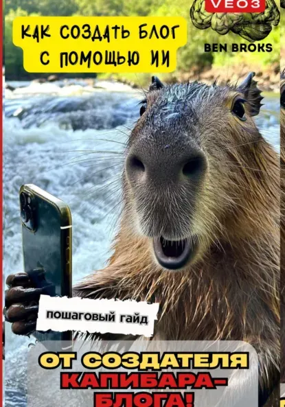 Скачать курс «Как создать блог с помощью ИИ. Пошаговый гайд от создателя Капибара-блога! (Ben Broks)» — слив курса