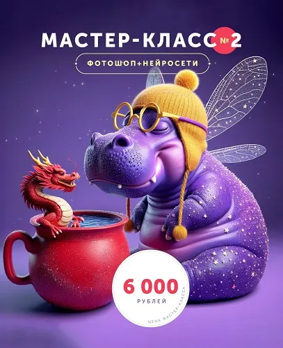 Скачать курс «[Helen Fiolett] Мастер-класс №2. Нейросети + фотошоп» — слив курса