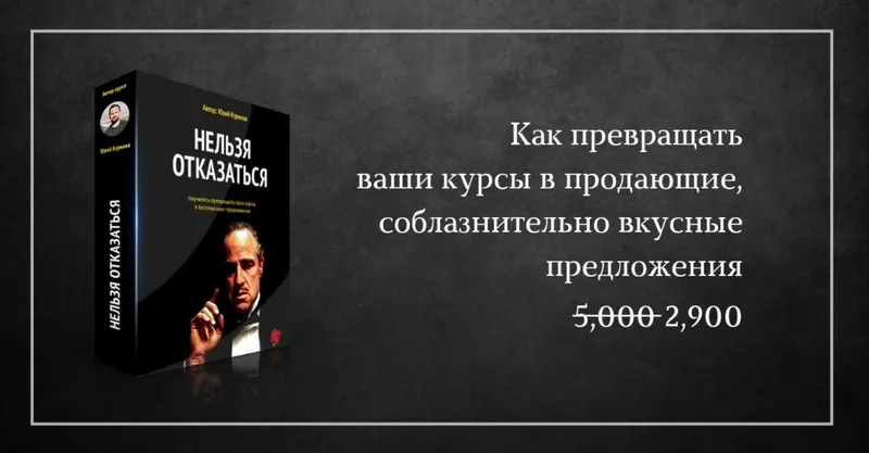 Скачать курс «Нельзя отказаться (Юрий Курилов)» — слив курса