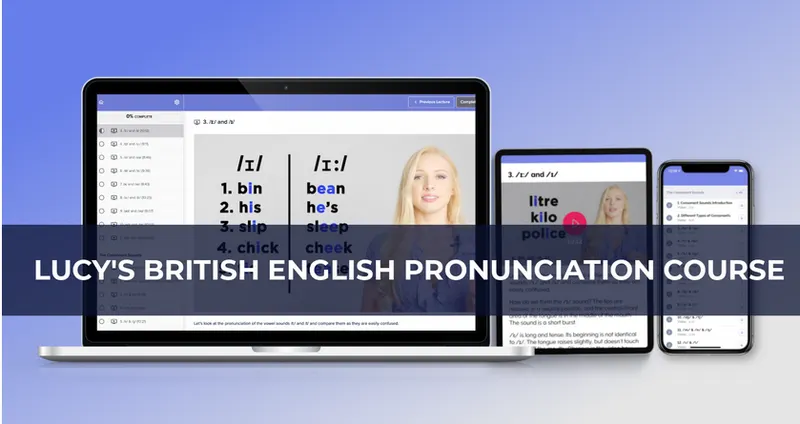 Скачать курс «[English with Lucy] Complete British English Pronunciation Course» — слив курса