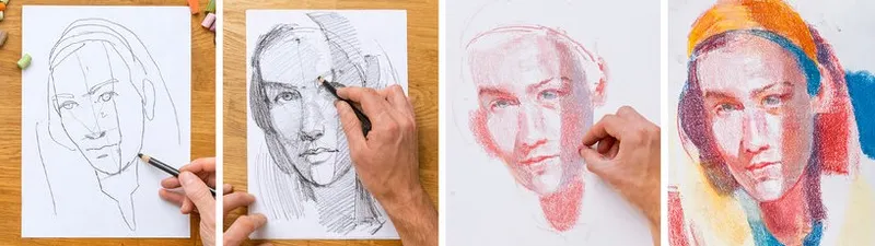 Скачать курс «[Domestika] Выразительное рисование портрета мягкой пастелью (Крис Гамбрелл)» — слив курса