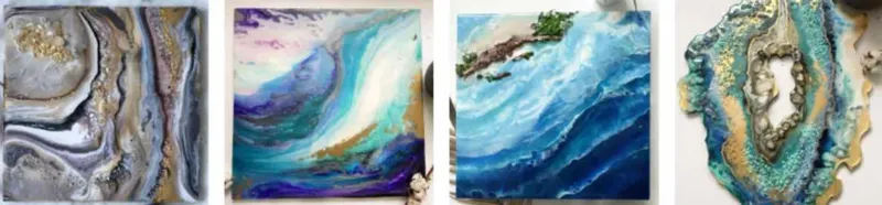 Скачать курс «Эпоксидная смола \ Resin Art (Аделина Акбирова)» — слив курса