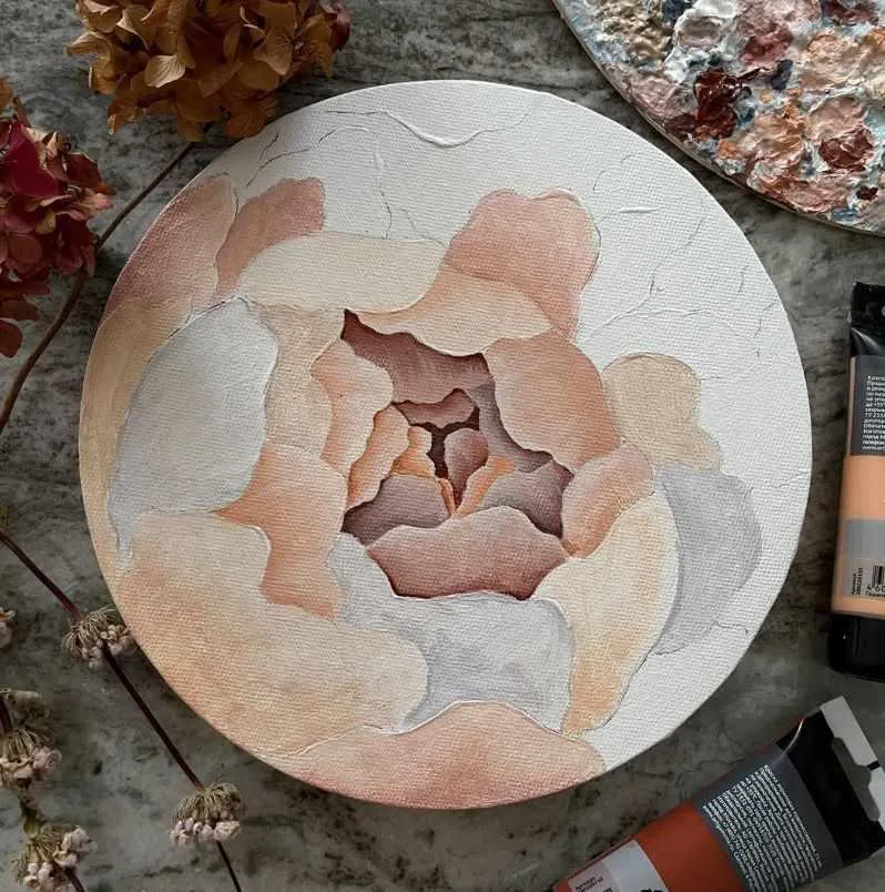 Скачать курс «[mandala_lovestore] Пионы акрилом (Татьяна Потехина)» — слив курса