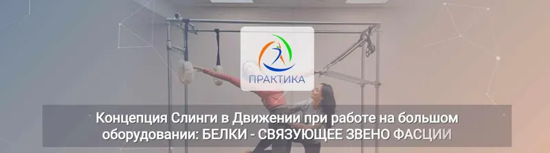 Скачать курс «[Центр Практика] Концепция Слинги в Движении при работе на большом оборудовании: Белки - связующее звено фасции (Анна Селиверстова, Ася Хазиахметова)» — слив курса