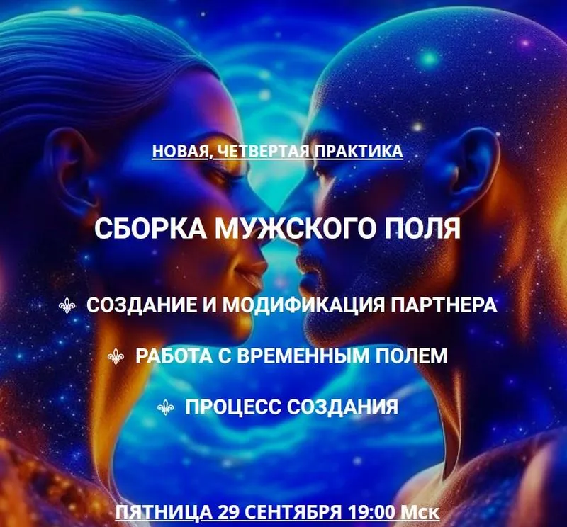 Скачать курс «Сборка мужского поля. Создание партнера. Работа с Временным Полем. Процесс создания (Эмилия Франк)» — слив курса