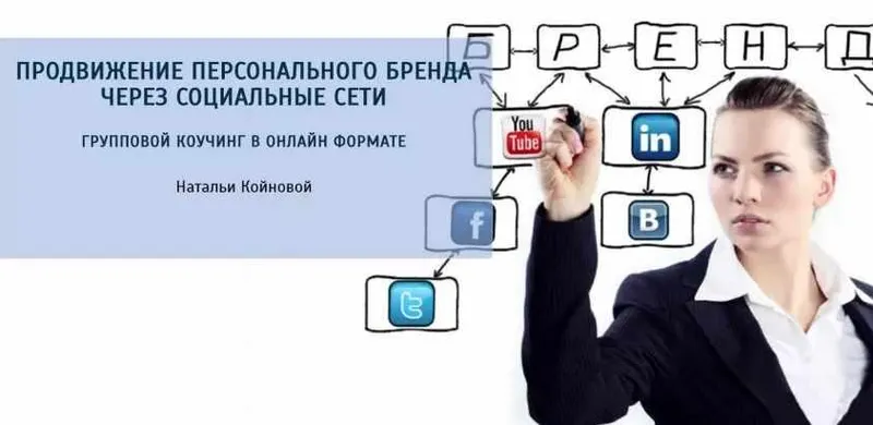 Скачать курс «Продвижение персонального бренда через социальные сети (Наталья Койнова)» — слив курса