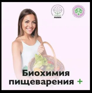 Скачать курс «[МИИН] Биохимия пищеварения (Ната Гончар)» — слив курса