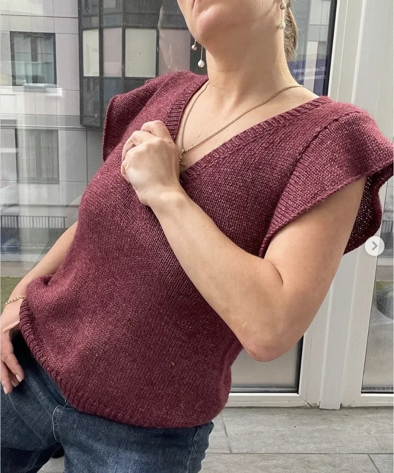 Скачать курс «[knits.elena.l] Топ-жилет Бабушкин квадрат (Елена Лапотько)» — слив курса
