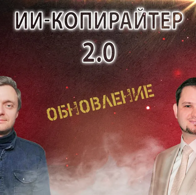 Скачать курс «ИИ-копирайтер 2.0 (Александр Ампир,  Андрей Кузнецов)» — слив курса