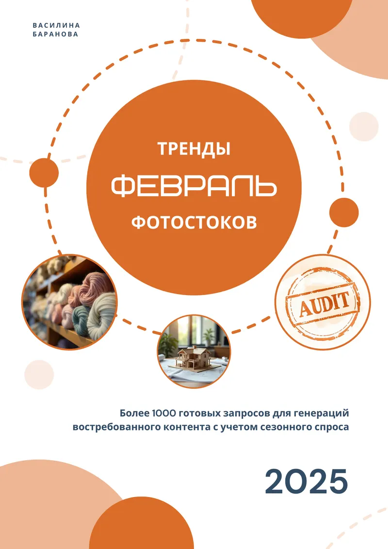 Скачать курс «[Vasilinfo] Тренды фотостоков. Февраль 2025 (Василина Баранова)» — слив курса