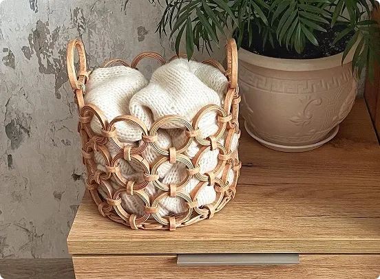Скачать курс «Корзина из колец (paper_wicker22)» — слив курса