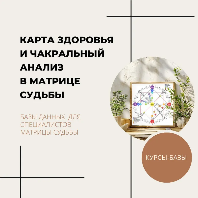 Скачать курс «Карта здоровья и чакральный анализ в матрице судьбы (Ксения Дейч)» — слив курса