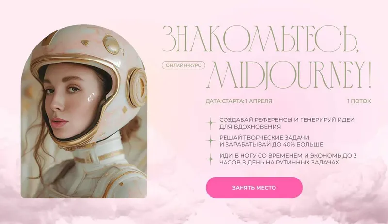 Скачать курс «Знакомьтесь, Midjourney (Женя Шубина)» — слив курса