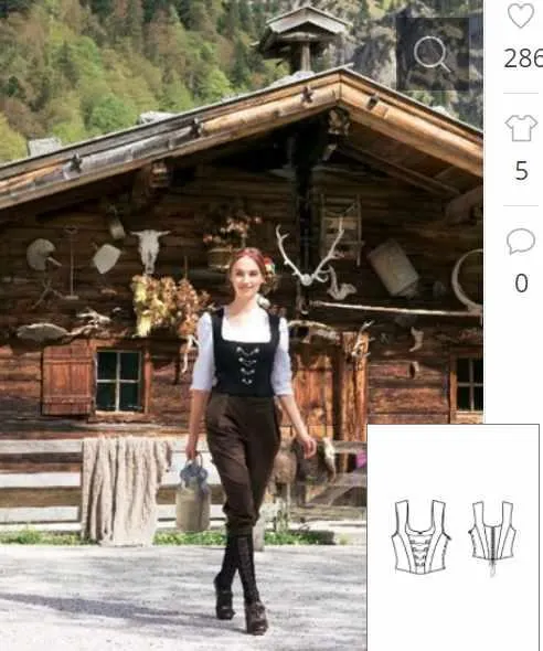 Скачать курс «Корсет №118 — выкройка из Burda 92011 (Burda Style)» — слив курса