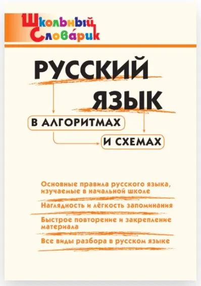 Скачать курс «Русский язык в алгоритмах и схемах. Начальная школа (Ирина Клюхина)» — слив курса