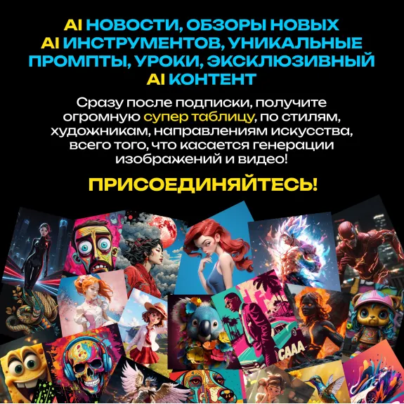 Скачать курс «[Neyrograph] Искусственный интеллект для творчества и заработка №6. Июнь 2025. Тариф На связи» — слив курса