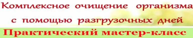 Скачать курс «Комплексное очищение организма с помощью разгрузочных дней (Ирина Дудник)» — слив курса