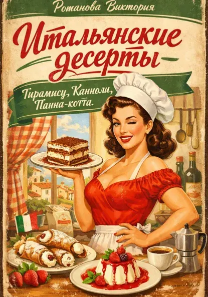 Скачать курс «Итальянские десерты: тирамису, канноли, панна-котта (Виктория Романова)» — слив курса