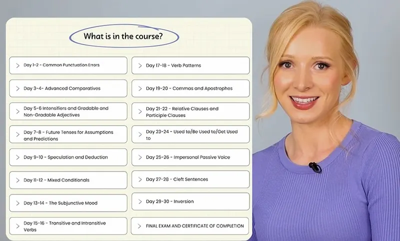 Скачать курс «[English with Lucy] Грамматика английского языка. English Grammar Challenge (Lucy Bella Simkins)» — слив курса