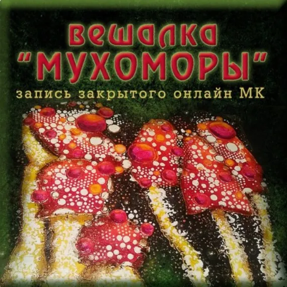 Скачать курс «Панно-вешалка «Мухоморы» (Наталья Полех)» — слив курса