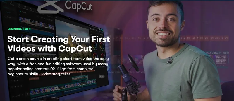 Скачать курс «Capcut для настольных компьютеров: Лучший курс редактирования видео для создателей Reels и TikTok. С переводом (Энрико Лузи)» — слив курса