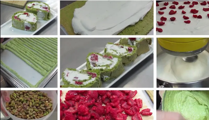 Скачать курс «[mariasettemila] Фисташковый рулет с малиной (Мария Костылева)» — слив курса