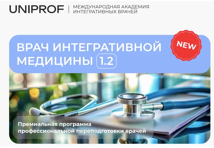 Скачать курс «[Академия врачей UniProf]  Врач интегративной медицины» — слив курса