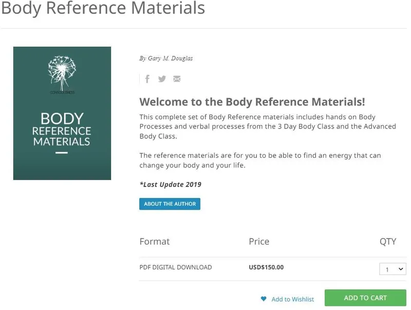 Скачать курс «[Access Consciousness] Body Reference Materials (Гэри Дуглас, Дейн Хир)» — слив курса